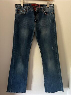 Colin’s Women’s Boot Cut Flare Jeans in Dark Blue Wash